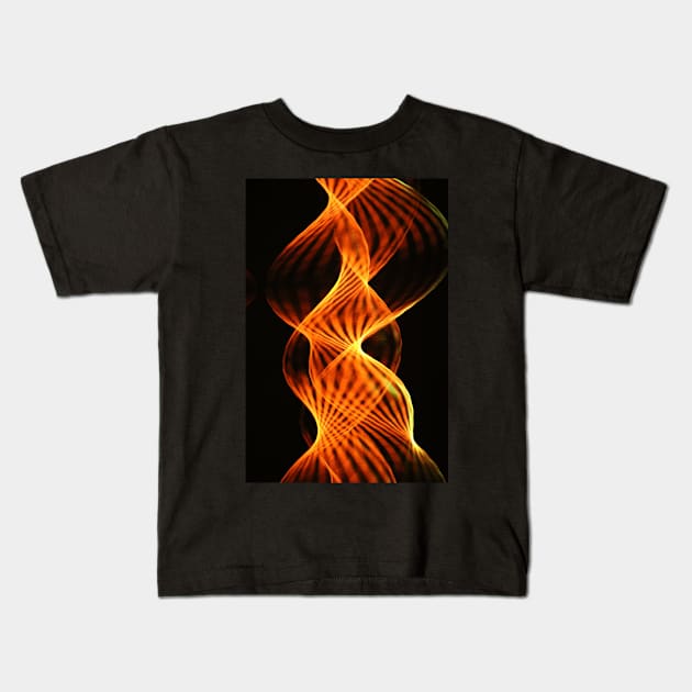 Light Painting Kids T-Shirt by OVP Art&Design